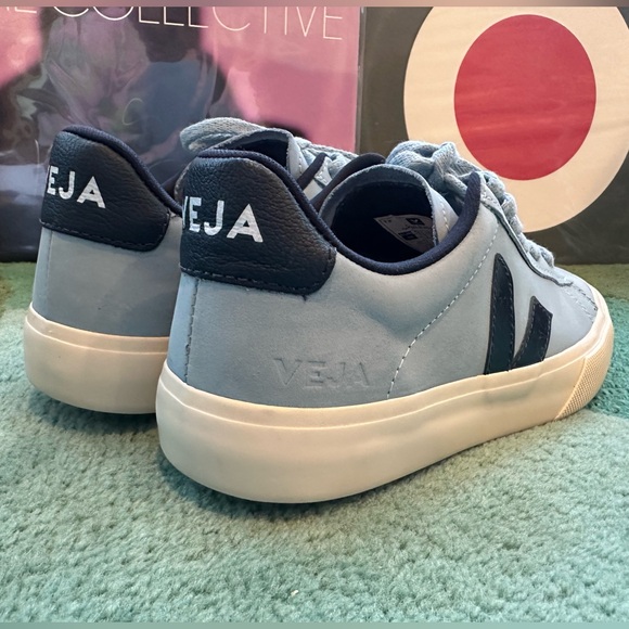 Veja NEARLY NEW Campo special edition nubuck steel náutico leather low top -8 - Picture 5 of 16